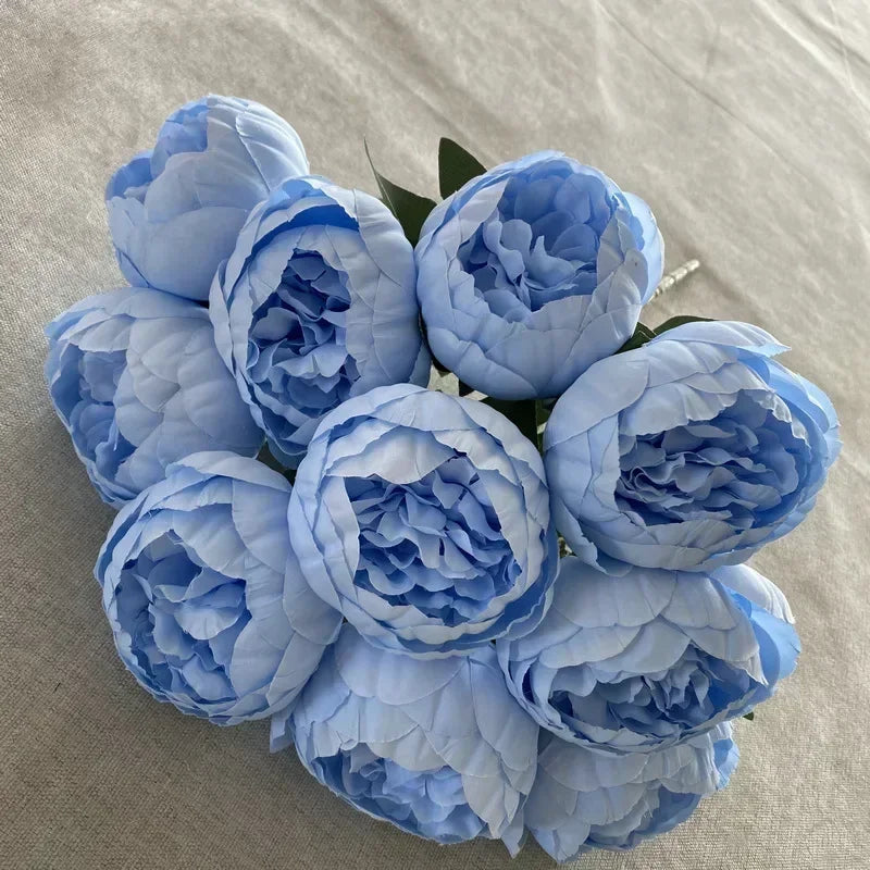 bouquets de pivoines artificielles pour décoration intérieure élégante - vue 12 sur 14