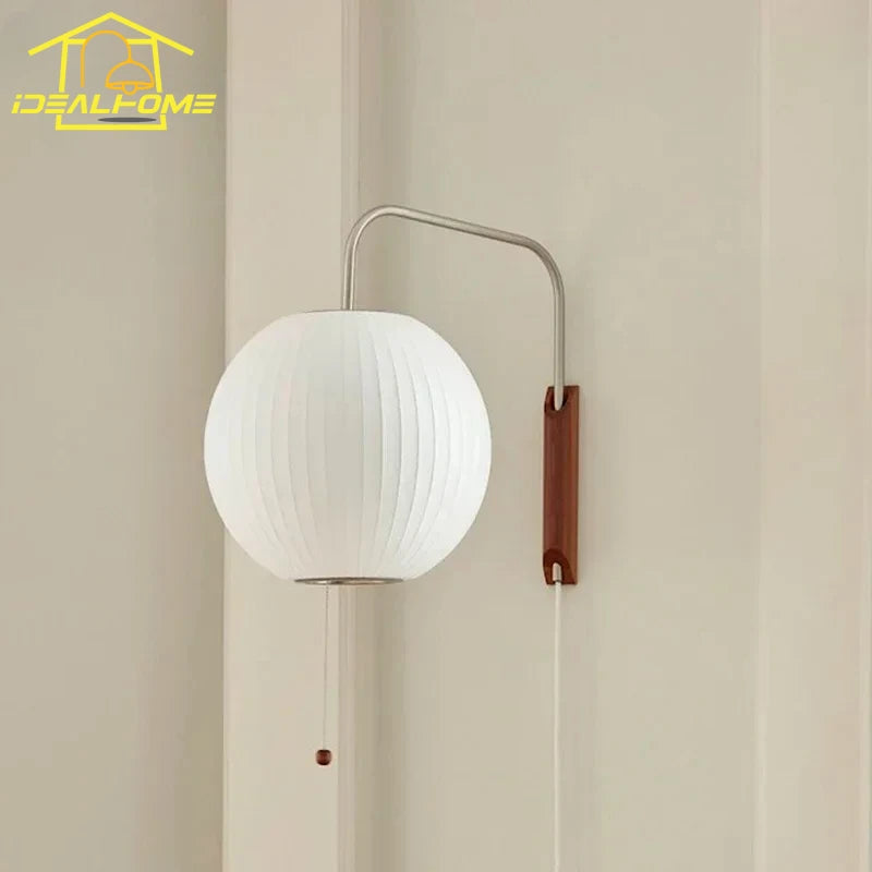 applique murale en soie design italien pour décoration moderne - vue 5 sur 9