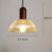 Suspension design en verre Simple de Style japonais