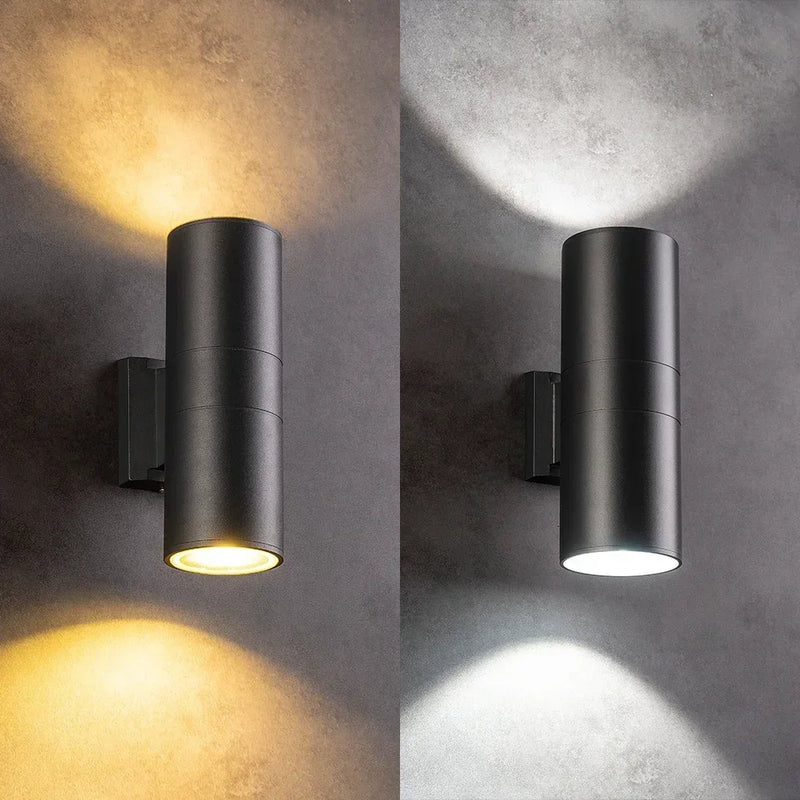 applique murale led imperméable avec capteur pour intérieur et extérieur