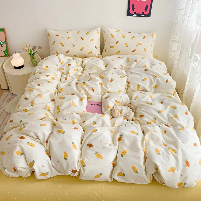 housse de couette imprimée en coton 100 pourcent plusieurs tailles disponibles