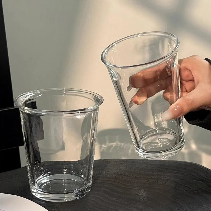 Mug en verre transparent style bubble tea coréen - vue 4 sur 8