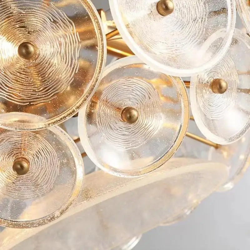 lustre led design nordique moderne de luxe intérieur - vue 5 sur 9