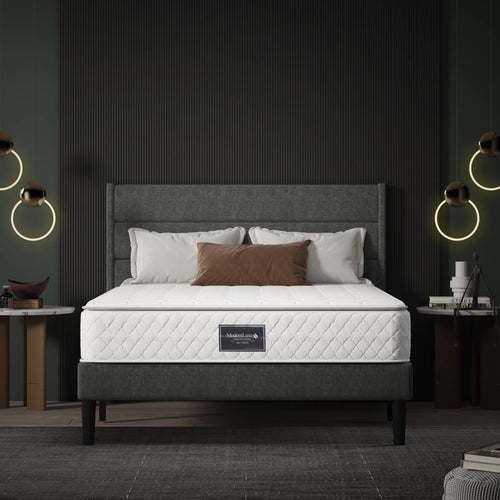 Mattress 140 x 200 cm,Height 25cm,7-Zone Spring  Mattress with Comfort Foam Layer,Hardness H3 Mattress - vue 3 sur 6