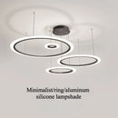 Modern minimalist nordic LED chandelier italian creative ring