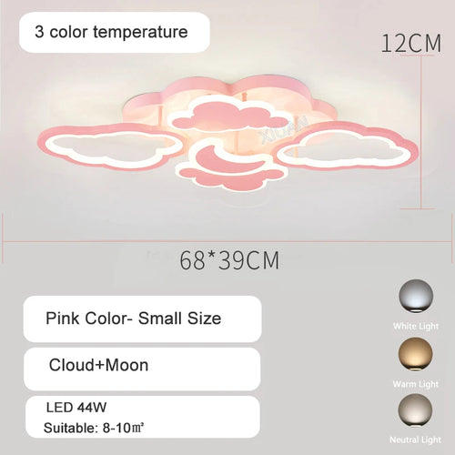Plafonniers pour chambre d'enfant Pépinière LED Princesse Bébé - vue 18 sur 25