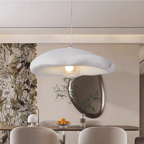 Nordic LED Wabi Sabi minimalist creative chandelier - vue 4 sur 10