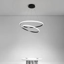 lustre circulaire minimaliste pour éclairage moderne intérieur