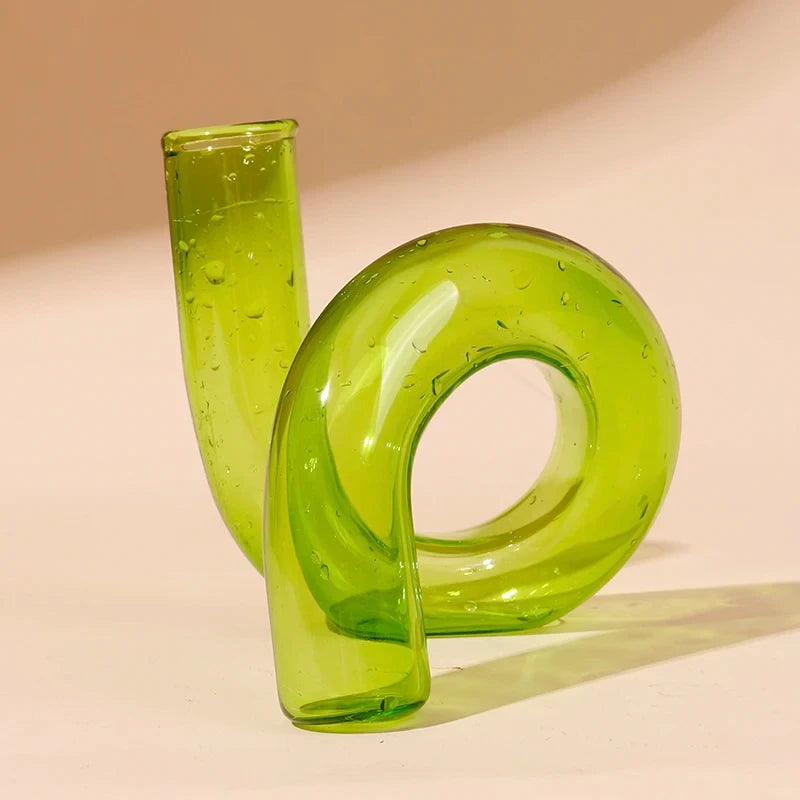 bougeoir en verre européen pour décoration et mariage - vue 10 sur 30