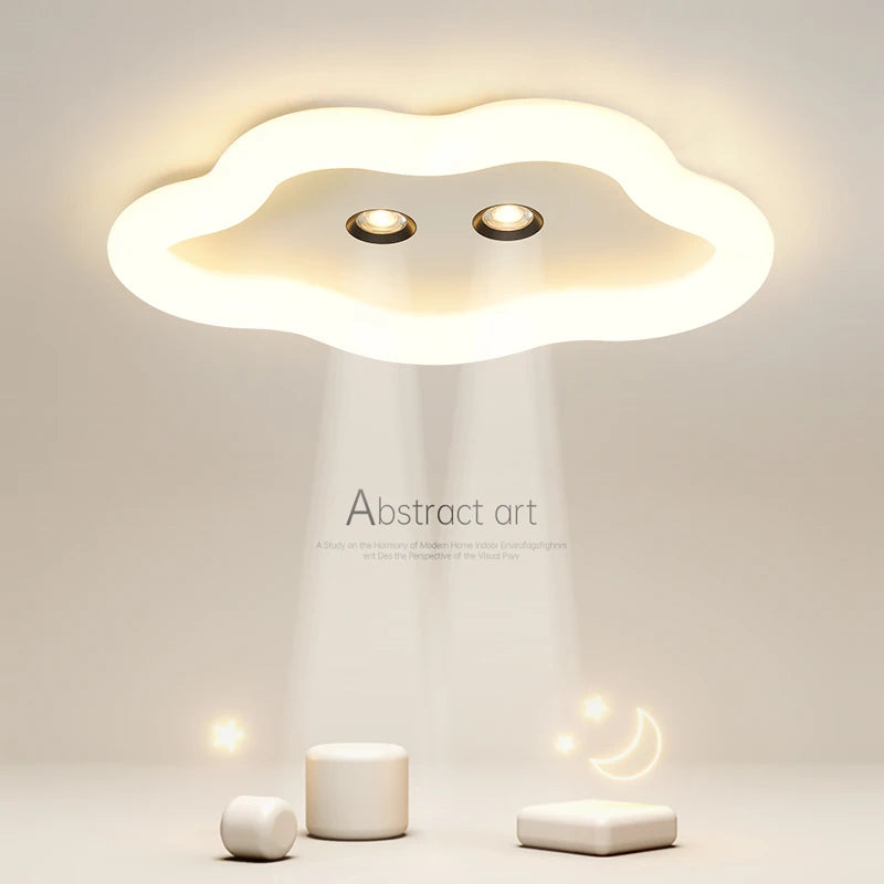 lampe de salon nordique led ronde simple et moderne