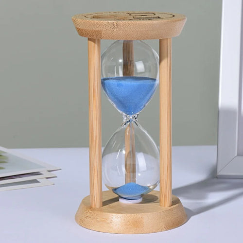 sablier en bois fait main horloge de sable créative décoration intérieure - vue 11 sur 10