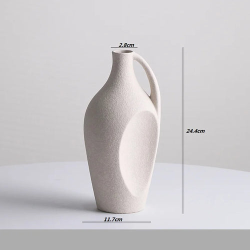 Nordic ins style home ceramic vases, light luxury decoration, living room, TV cabinet, decorative ornaments