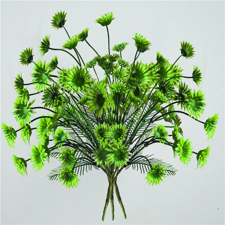 plantes artificielles tropicales eucalyptus pour décoration intérieure et extérieure - vue 2 sur 6