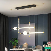 Modern minimalist design chandelier for contemporary interiors
