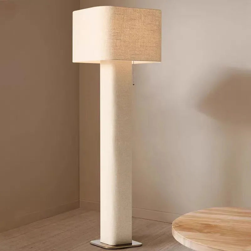 lampadaire hensley wabi sabi tissu artistique pour décoration intérieure - vue 7 sur 10