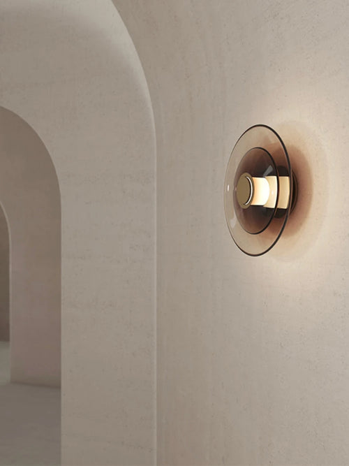 applique murale LED en verre design créatif minimaliste - vue 6 sur 12