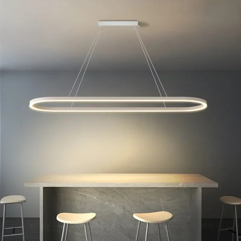 Lustre LED design moderne décoratif idéal hôtel