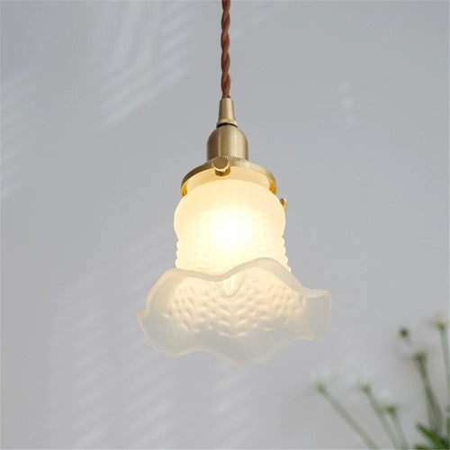 lustre nordique rétro en verre pour décoration intérieure