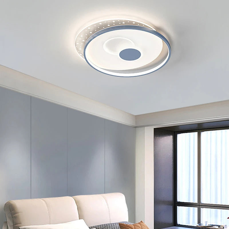 Modern minimalist nordic style decorative ceiling light - vue 5 sur 11