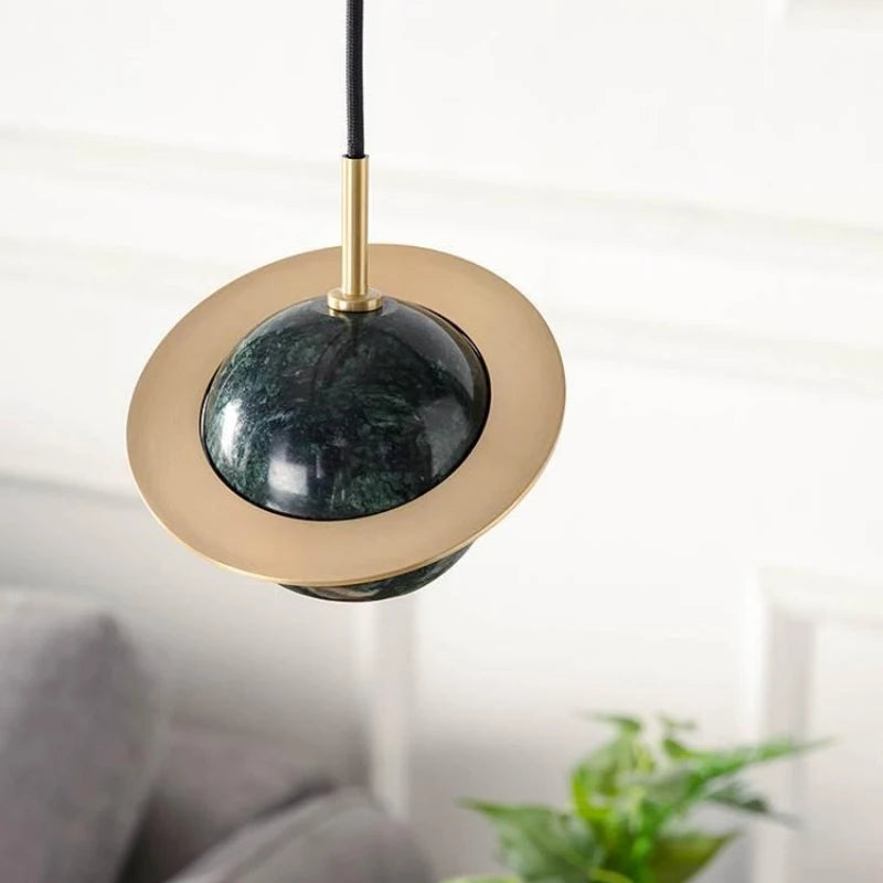 lustre danois créatif en marbre personnalisé pour décoration intérieure - vue 5 sur 9