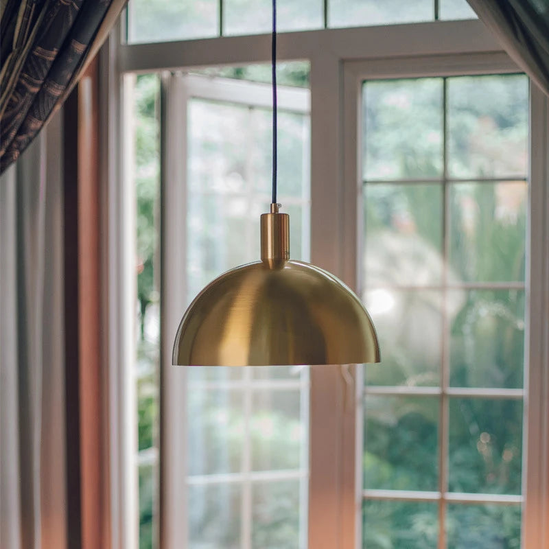 suspension en laiton nordique pour décoration intérieure moderne - vue 4 sur 6