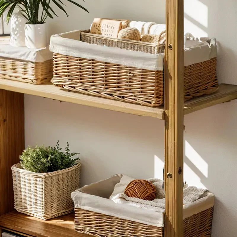 panier de rangement décoratif pour cosmétiques et fournitures - vue 3 sur 17