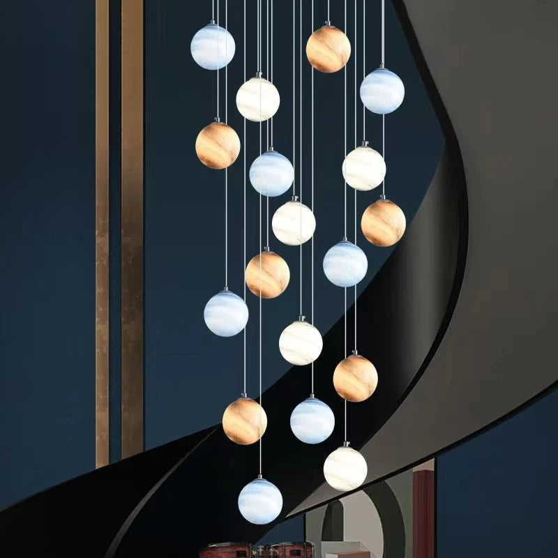 suspension moderne créative pour espace minimaliste élégant - vue 5 sur 16