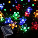Solar garden fairy string lights for outdoor decoration