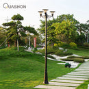Solar LED garden lamp for outdoor paths and garden