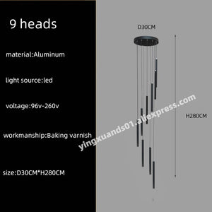 Elegant modern decorative pendant chandelier