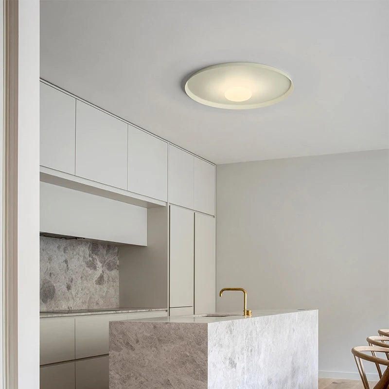 Decorate the home, decorate the room, study, LED ceiling lamp, bedside sofa, living room, background wall, art hotel, front desk - vue 6 sur 10