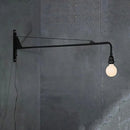 Vitra Potence Applique Loft Pays Américain Industriel Pipe Lumière Chevet Long Bras Swing Éclairage E27 Cuisine Décoration Murale Lumière