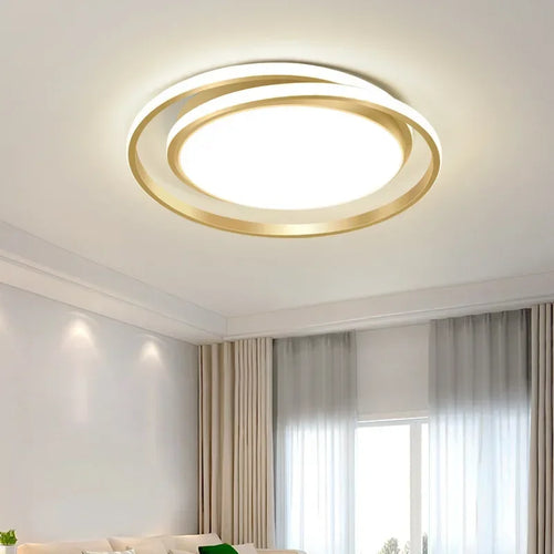 Nordic LED ceiling light modern minimalist luxury interior lighting - vue 2 sur 10