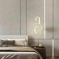 suspension led moderne pour un éclairage décoratif intérieur