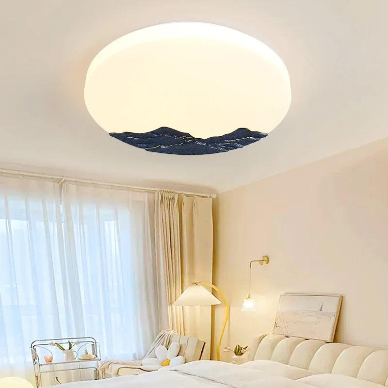 plafonnier led encastré moderne simple et minimaliste - vue 6 sur 11