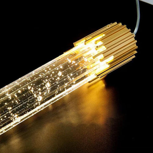 Suspension modernes chambre de luxe Led cristal lampe nordique décoration lampes suspendues pour plafond chambre décor plafonnier - vue 6 sur 10
