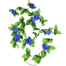 guirlande de glycine artificielle pour décoration florale et festive