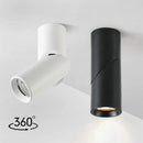 spot led rotatif réglable monté en surface pour décoration maison