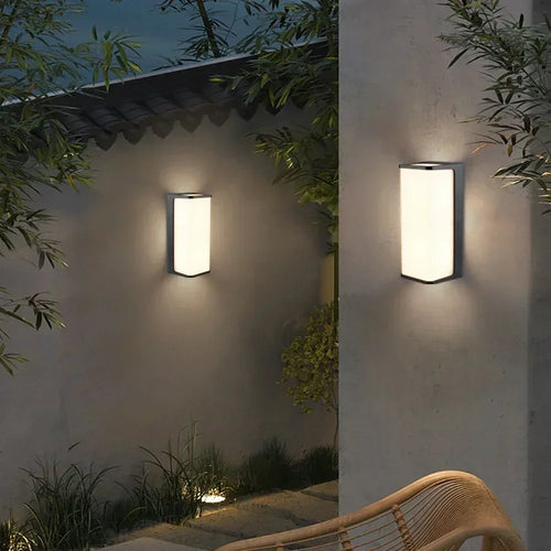 Applique murale LED étanche extérieure IP65 éclairage extérieur LED moderne porche lumières balcon jardin lumières applique extérieure 110V 220V - vue 5 sur 7
