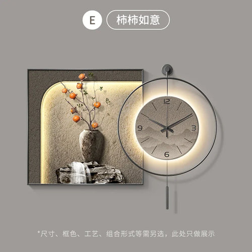 horloge murale au design unique et esthétique pour décoration moderne - vue 9 sur 12