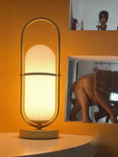 Modern nordic glass portable decorative lamp