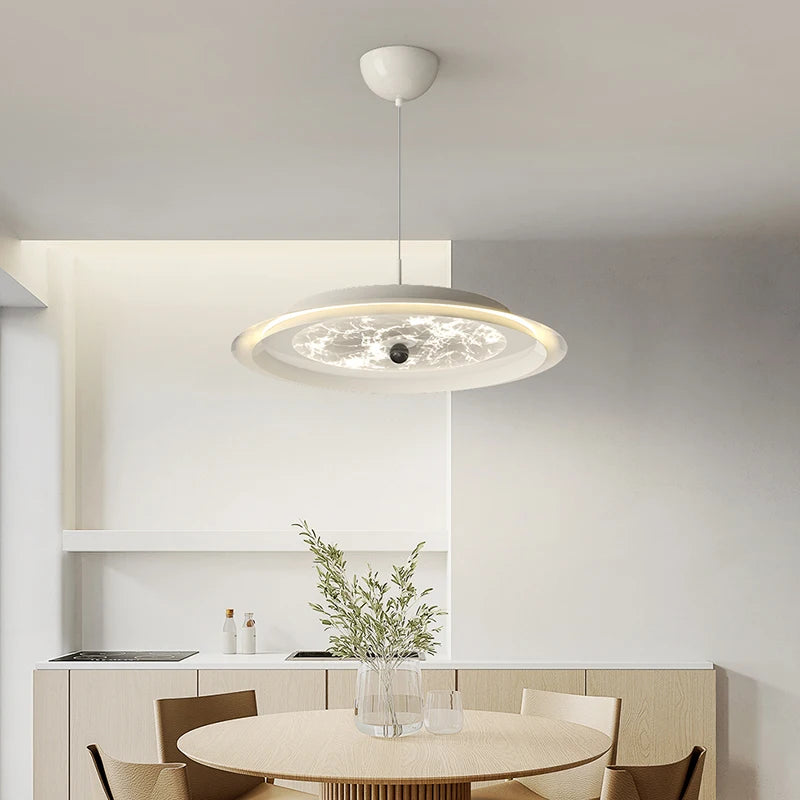 plafonnier led luxe style minimaliste design moderne intérieur 2024 - vue 6 sur 10