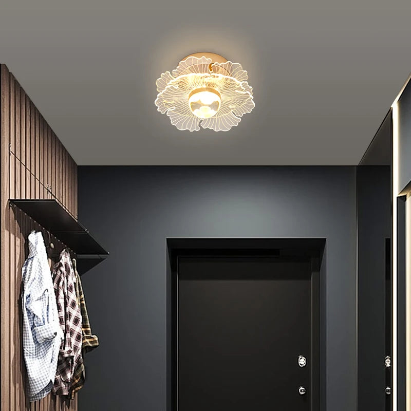 plafonnier led moderne nordique pour intérieur et balcon - vue 2 sur 13