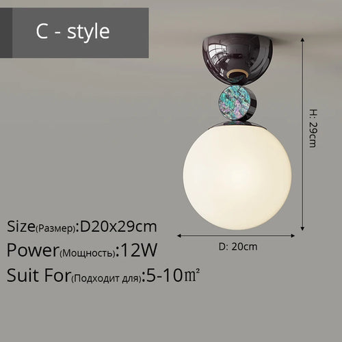 suspension décorative en cristal de luxe pour intérieur - vue 13 sur 12