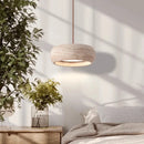 suspension à led style wabi sabi en pierre pour décoration intérieure