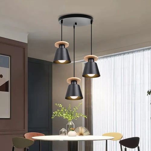 Moderne Led salle à manger suspension lumières Luminaire nordique intérieur chevet cuisine barre suspension lampe Luminaire décor à la maison éclairage goutte - vue 3 sur 12