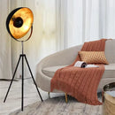 lampadaire industriel réglable avec trépied flexible pour intérieur moderne