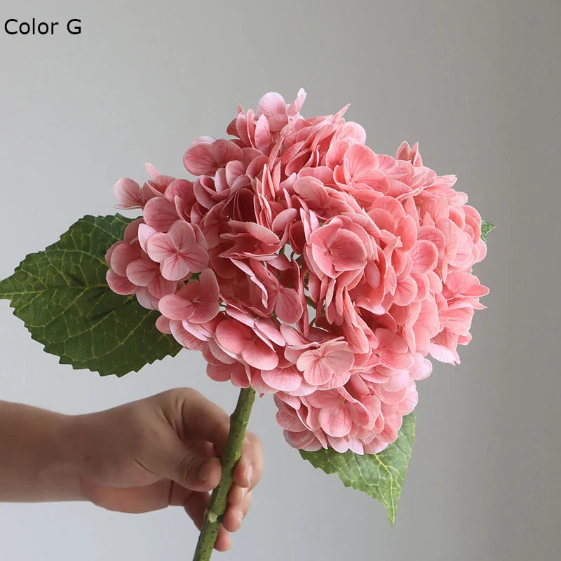 fleur d'hortensia artificielle pour décoration de mariage - vue 6 sur 11