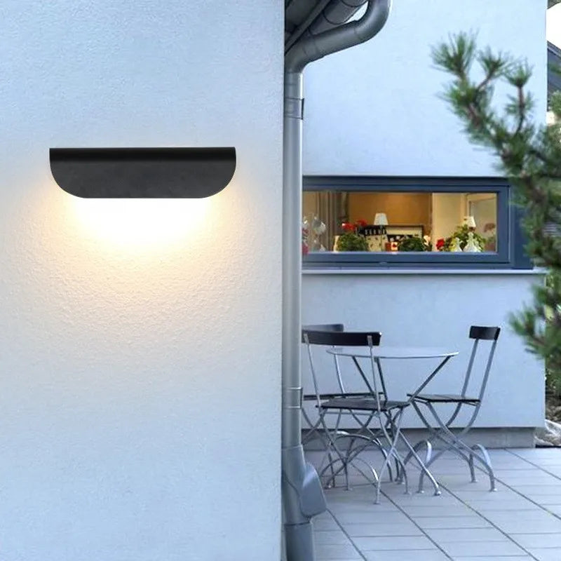 applique murale extérieure à led étanche pour décoration divers espaces - vue 5 sur 7