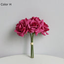 Realistic artificial rose bouquet for weddings and decoration